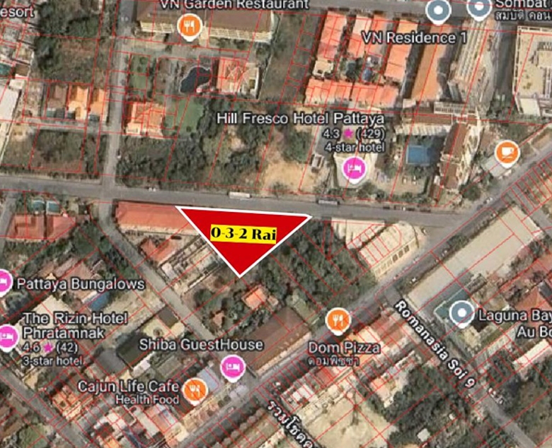 EP0169 | Land Plot for Sale in Pratumnak Hill, Pattaya