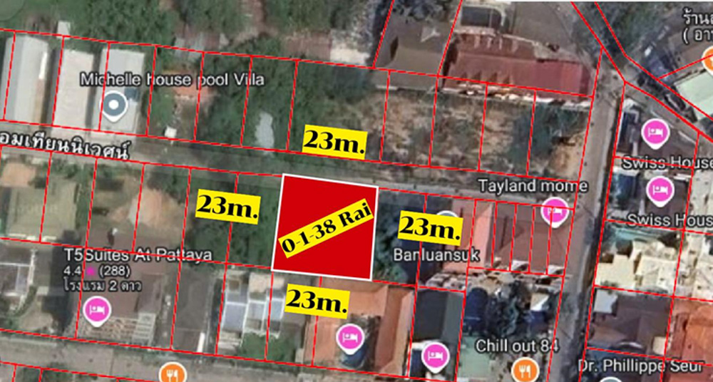 Land Plot for Sale in Thappraya-4 EP0166 | Land Plot for Sale in Thappraya, Pattaya