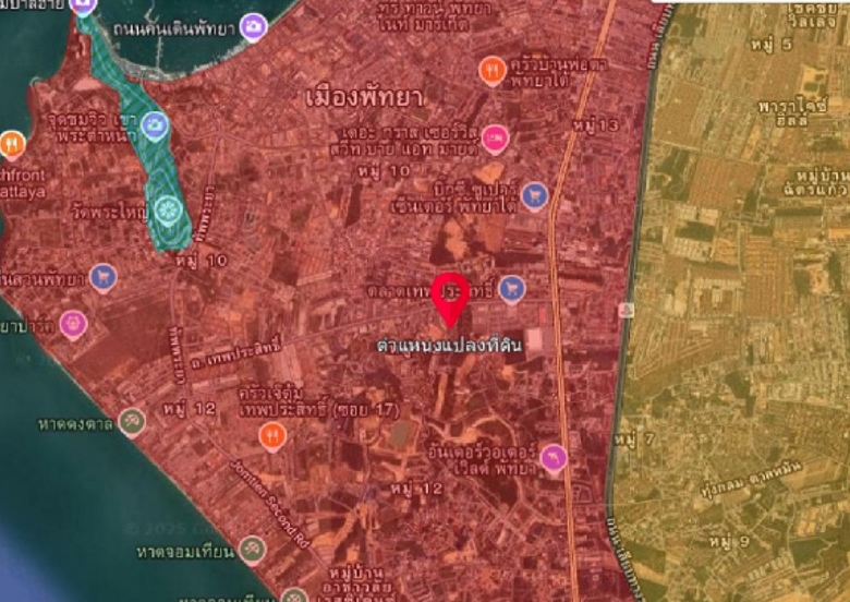 EP0213 | Land Plot for Sale in Thepprasit, Pattaya