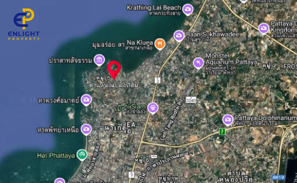 EP0315 | Land for Rent in Naklua, Pattaya – Near the Beach