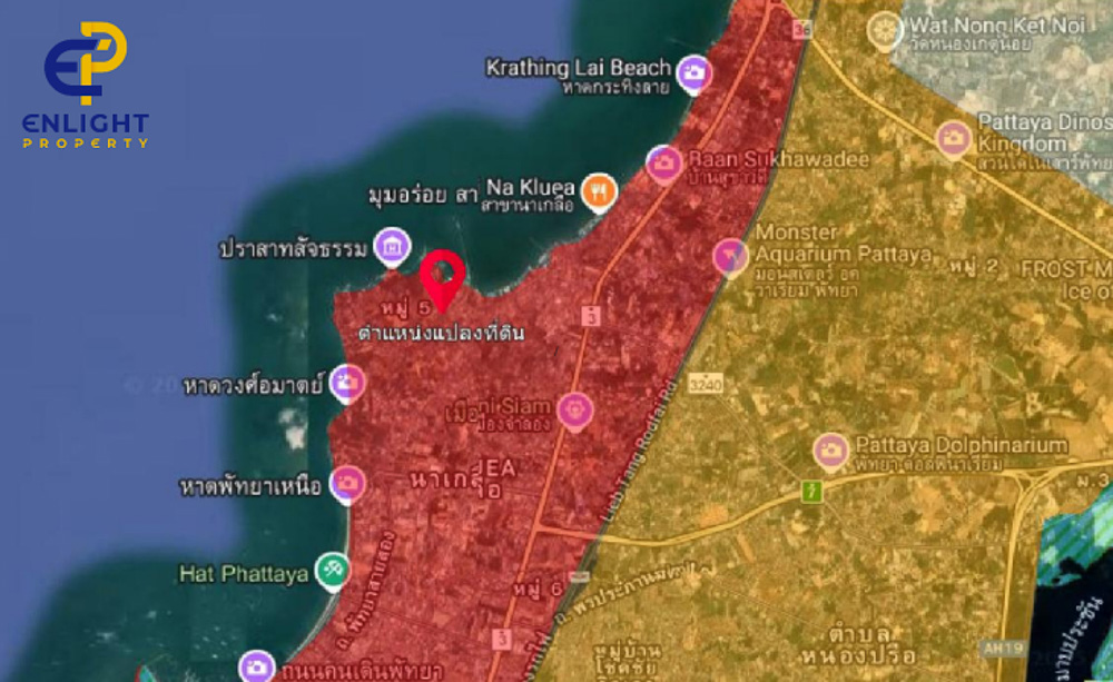 EP0315 | Land for Rent in Naklua, Pattaya – Near the Beach