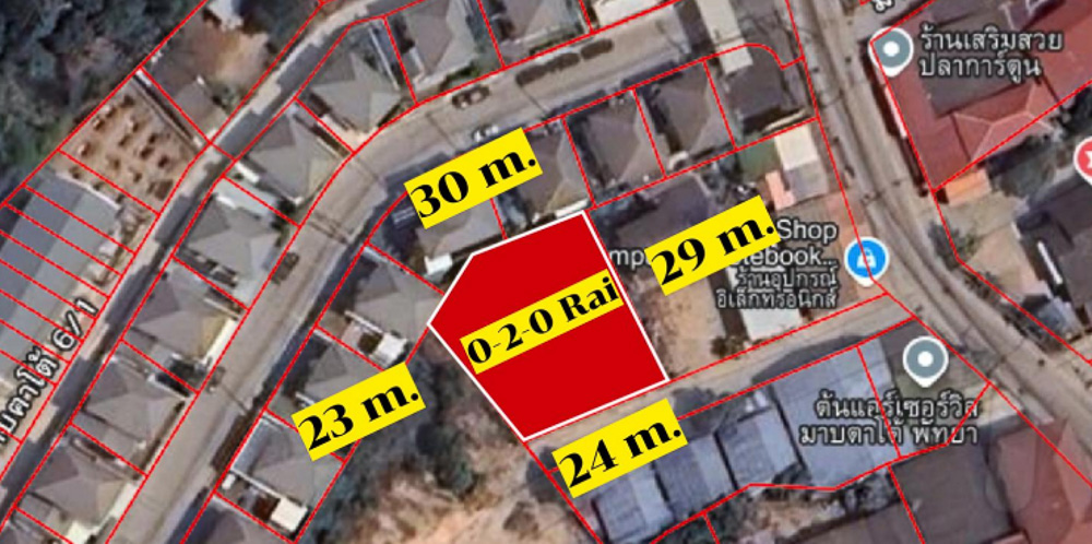 Land for Sale in Nern Plub Wan, Pattaya-4 EP0195 | Land Plot for Sale in Nern Plub Wan, Pattaya