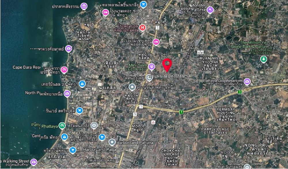 EP0133 | Prime 332 Sq.w. Land for Sale in North Pattaya
