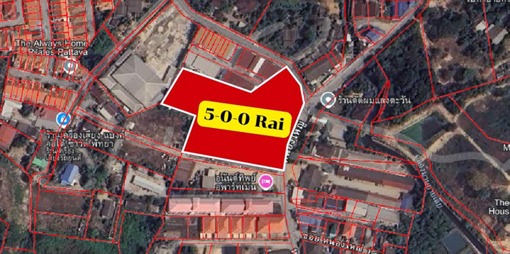 EP0133 | Prime 332 Sq.w. Land for Sale in North Pattaya