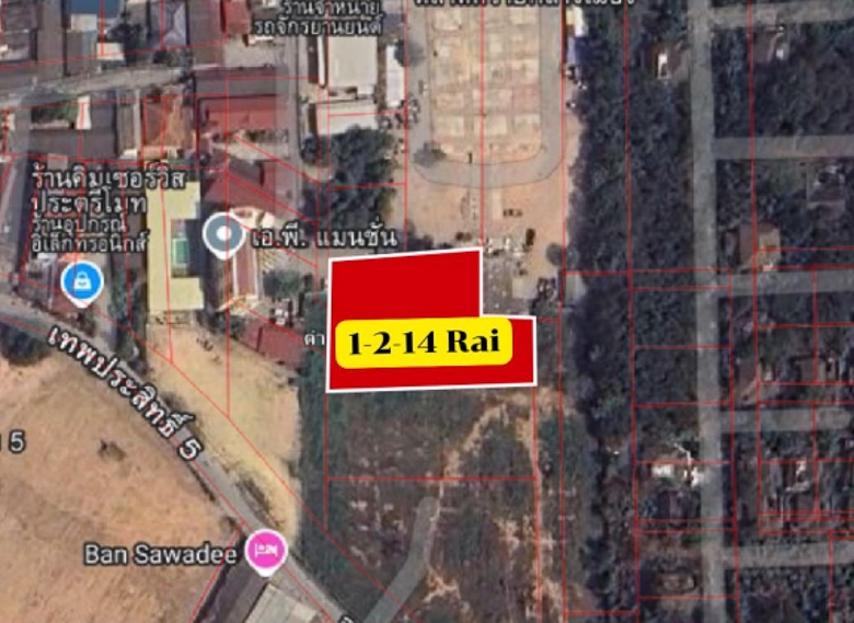 EP0197 | 1.5-Rai Land Plot for Sale in Thepprasit