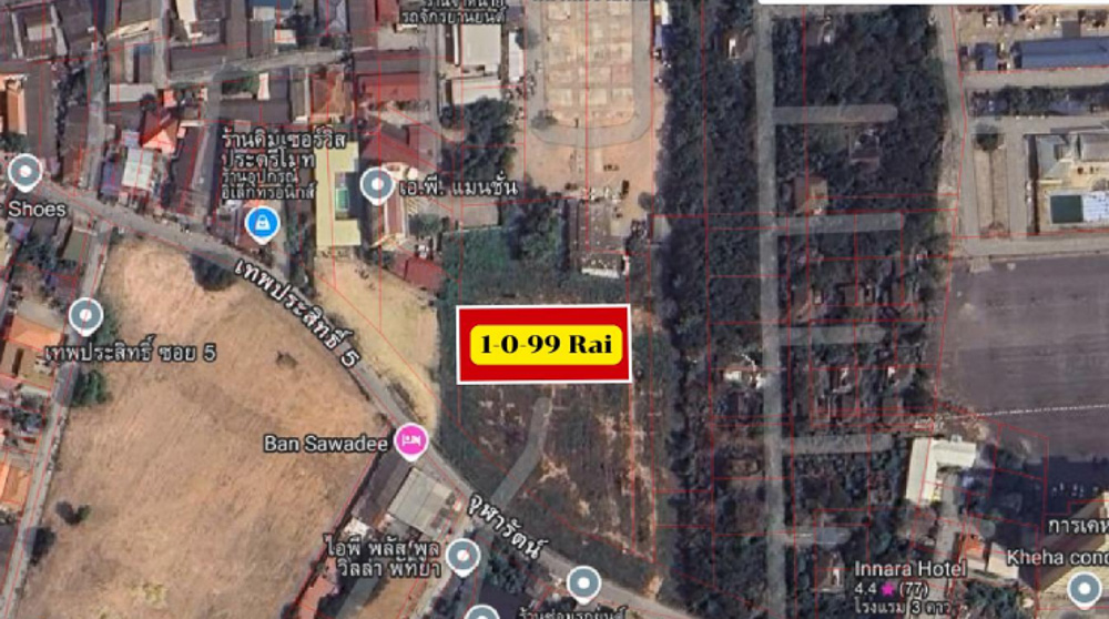 EP0196 | Land Plot for Sale in Thepprasit, Pattaya