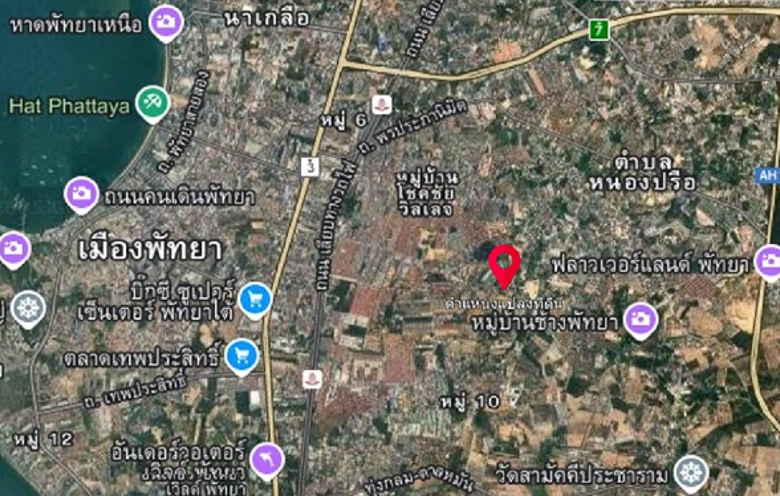 EP0177 | Land Plot for Sale in Toongklom-Talman, Pattaya