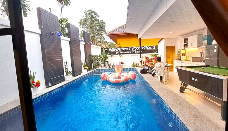 EP0157 | 4-BR Private Pool Villa for Rent in Pattaya