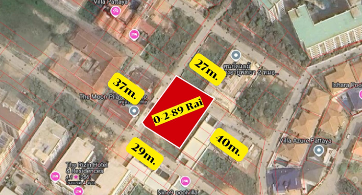 EP0168 | 1-Rai Land for Sale in Thappraya, Pattaya