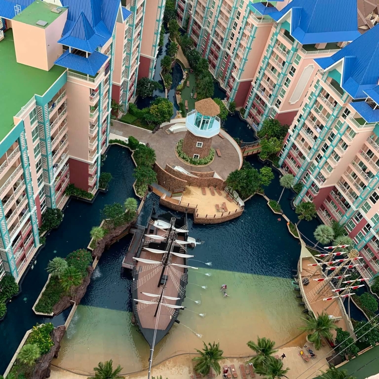 EP0911 | Grande Caribbean Pattaya 1 bed sale 2,590,000 Baht