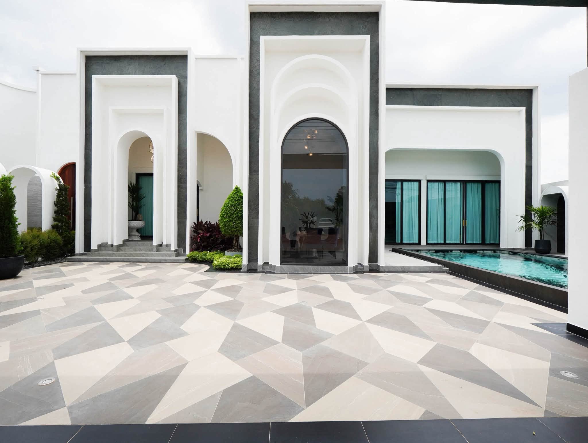 EP:0915 | Entire Project for Sale (3 New Houses): 55 million THB Stunning reservoir views of Chak Nok Lake, with 16 beds 17 baths
