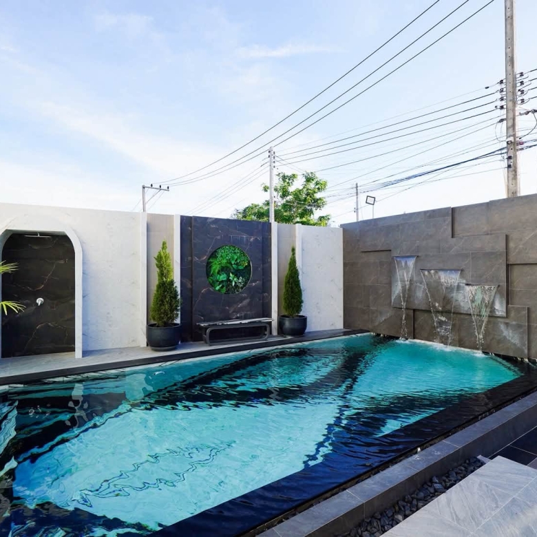 EP:0915 | Entire Project for Sale (3 New Houses): 55 million THB Stunning reservoir views of Chak Nok Lake, with 16 beds 17 baths