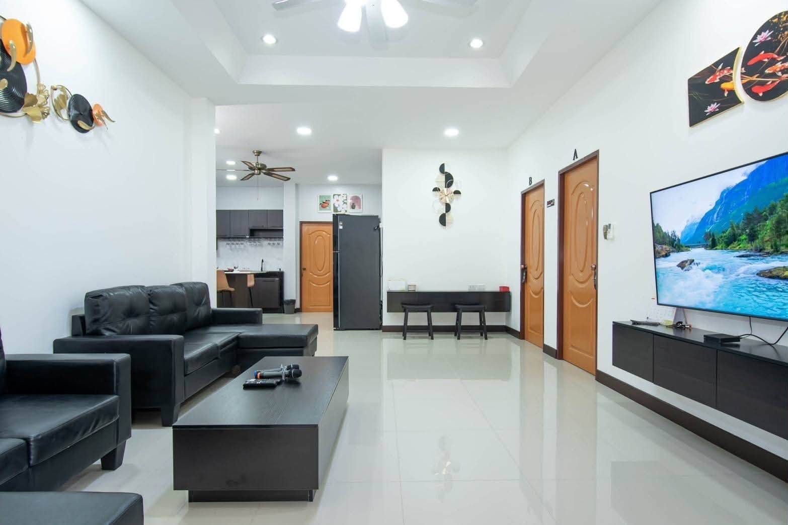 EP0917 | For Rent 1000,000 Soi Siam Country Club, 3 houses, 6 bedrooms, 7 bathrooms (all en-suite), accommodates 12 guests